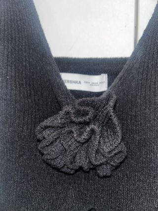 Top negro Bershka