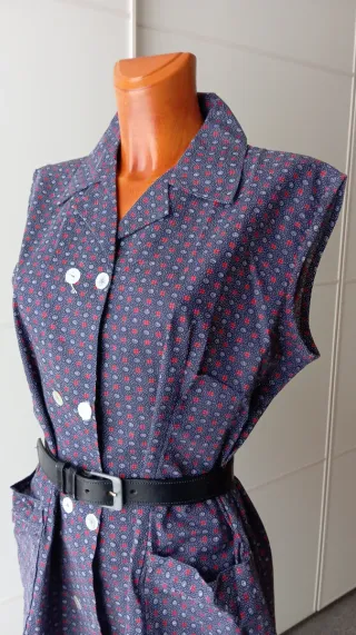 Vestido vintage. Delantal vintage  Nuevo