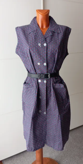 Vestido vintage. Delantal vintage  Nuevo