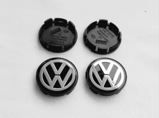 Vw Golf Mk4 Tapabujes 55mm Centro de Llantas Rueda
