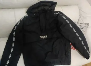 Cazadora vaquera Bershka borrego XL