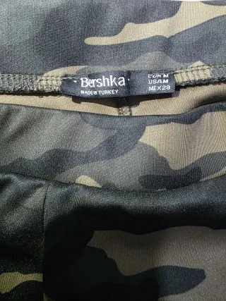Leggings Bershka camuflaje