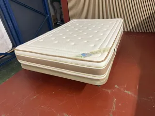 150x190 BASE TAPIZADA (exposición  COLCHON RELAX L