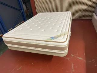 150x190 BASE TAPIZADA (exposición  COLCHON RELAX L