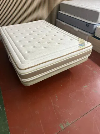 150x190 BASE TAPIZADA (exposición  COLCHON RELAX L