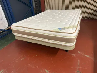 150x190 BASE TAPIZADA (exposición  COLCHON RELAX L