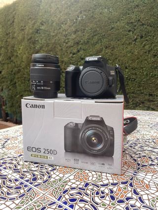 Kit Canon EOS 250D Negra