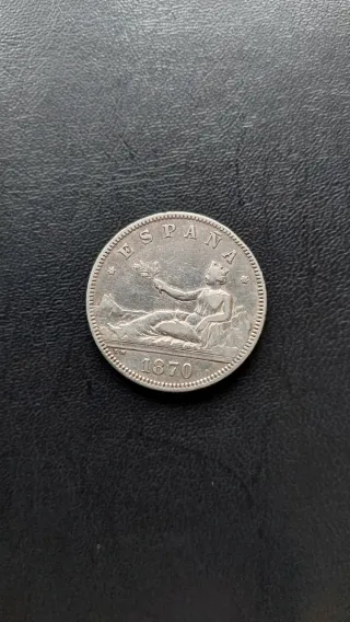 2 Pesetas 1870 (*75)