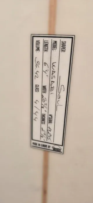 Tabla de surf Soul 36L