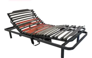 Cama articulada metálica