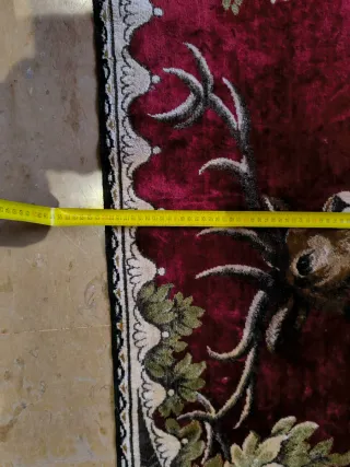 Tapiz Ciervo Años 60. (180x120)