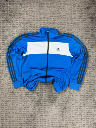 ¡¡OFERTA!! Talla L Chaqueta Adidas Azul y Blanca