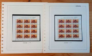 Lote de 3 Minipliegos 1992 - números 40, 41 y 42