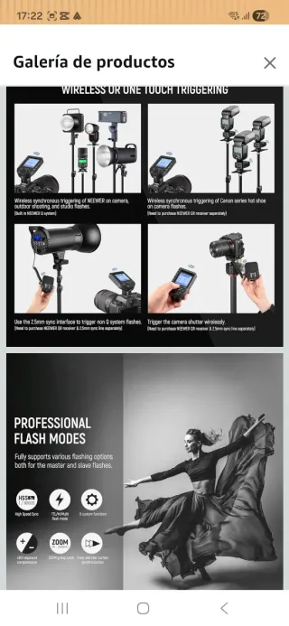 Trigger TTL wireless NEEWER QPRO-C per flash Canon