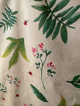 Estor enrollable estampado floral