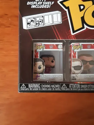 Funko Bitty Pop WWE Pack 4 figuras