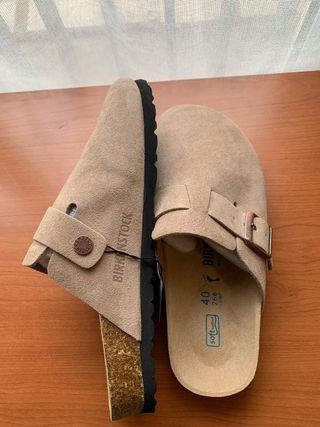 Birkenstock Boston Taupe