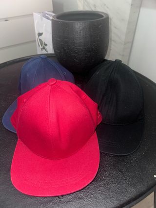 Pack 3 Gorras Básicas