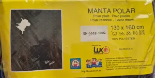 Pack Shin Chan: Manta, Reloj, Libreta y Estuche.