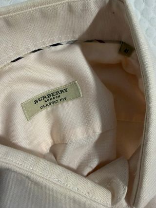 Camisa Burberry Rosa