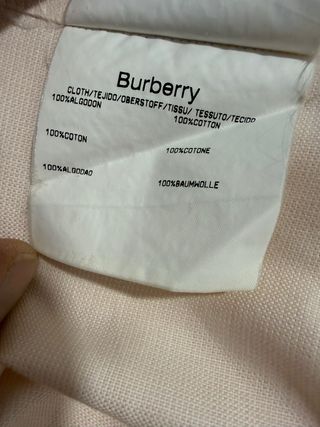 Camisa Burberry Rosa