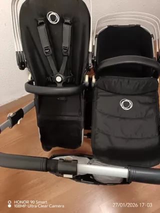 Bugaboo Donkey Negro