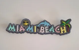 Calamita Miami Beach con Delfino e Palma