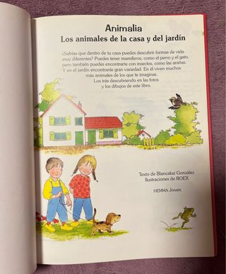 libro los animales y yo