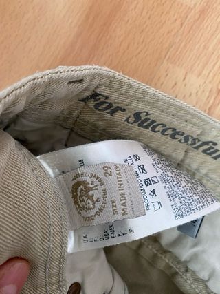 Vaqueros Diesel Beige