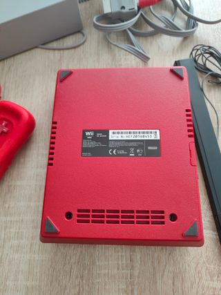 Nintendo Wii Mini Ed. Mario Kart Roja