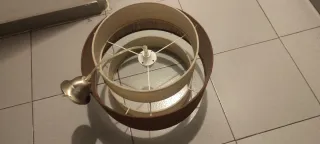 Lámpara de techo vintage tela