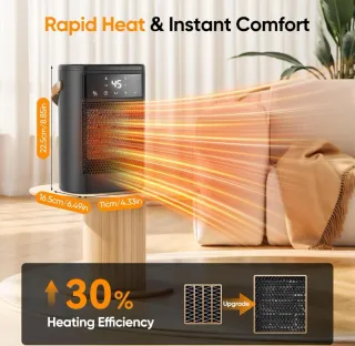 Caldabagno elettrico portatile 1500W Nuovo