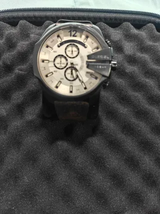 Reloj Diesel Cronógrafo Esfera Blanca