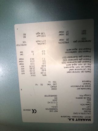 Despiece Caldera Estanca MANAUT MICON