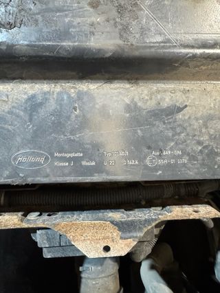 Teja camion quinta rueda Holland - 4cm altura