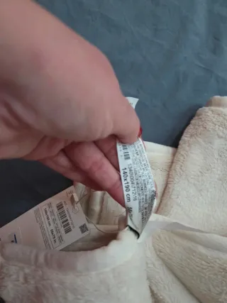 Manta pelo corto Zara Home Reversible