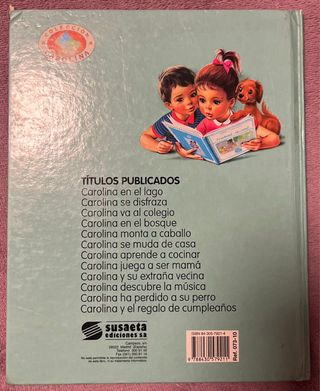 libro carolina juega a ser mama