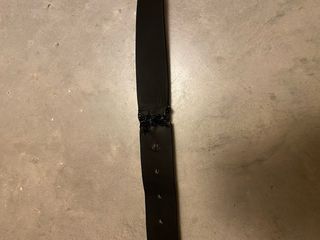 Cintura Diesel Nera con Fibbia argento vintage