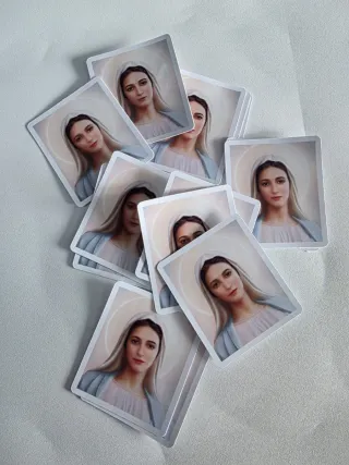 Pegatinas Virgen de Medjugorje x15