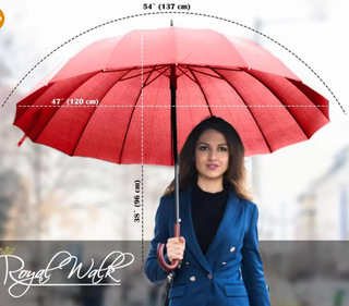 Paraguas rojo Royal Walk