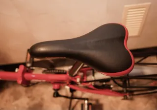 Bicicleta plegable F-Park 20 roja