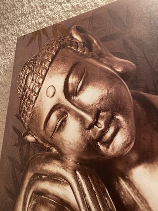 Cuadro Buda Zen Dorado 50 x 70