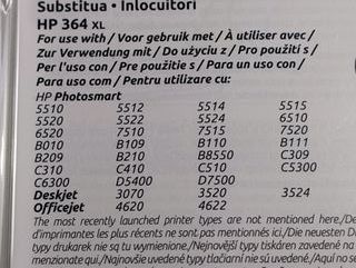 Cartucce per stampante HP 364 XL getto a colori