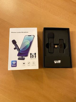 Micrófono Lavalier Inalámbrico para iPhone