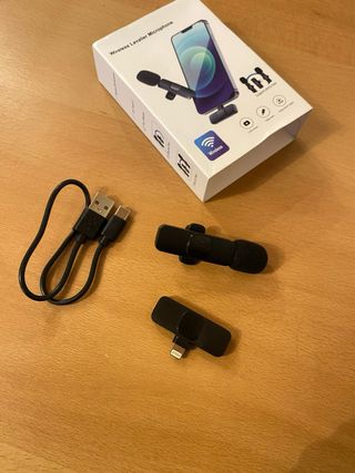 Micrófono Lavalier Inalámbrico para iPhone