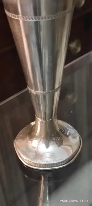 Accendino da tavolo Ronson in Argento anni 40