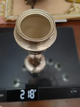 Accendino da tavolo Ronson in Argento anni 40