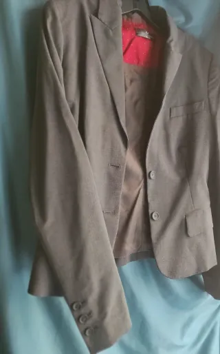 Blazer donna grigio firmato