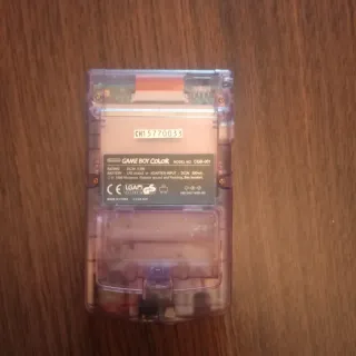 Nintendo Game Boy Color Morado Transparente