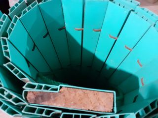 Persianas enrollables de plástico